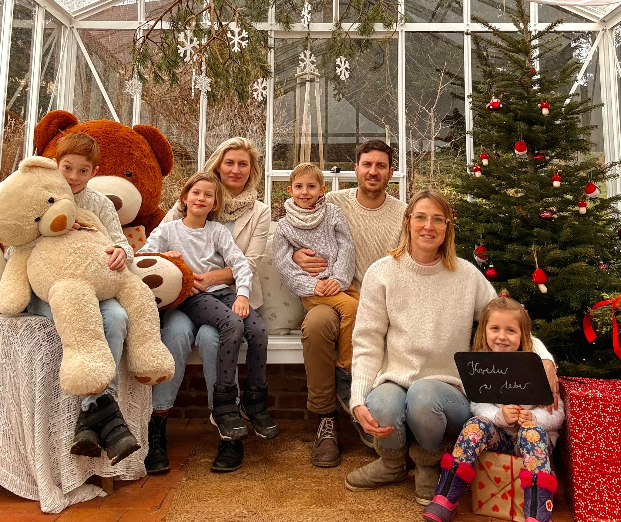 zahrada roste, děkujeme