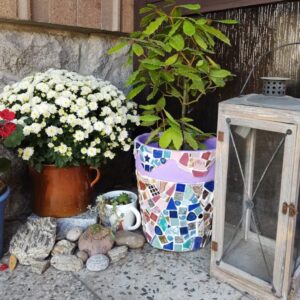 Workshop mozaiky v Krafferově zahradě