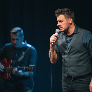 Filip Teller během své stand-up show